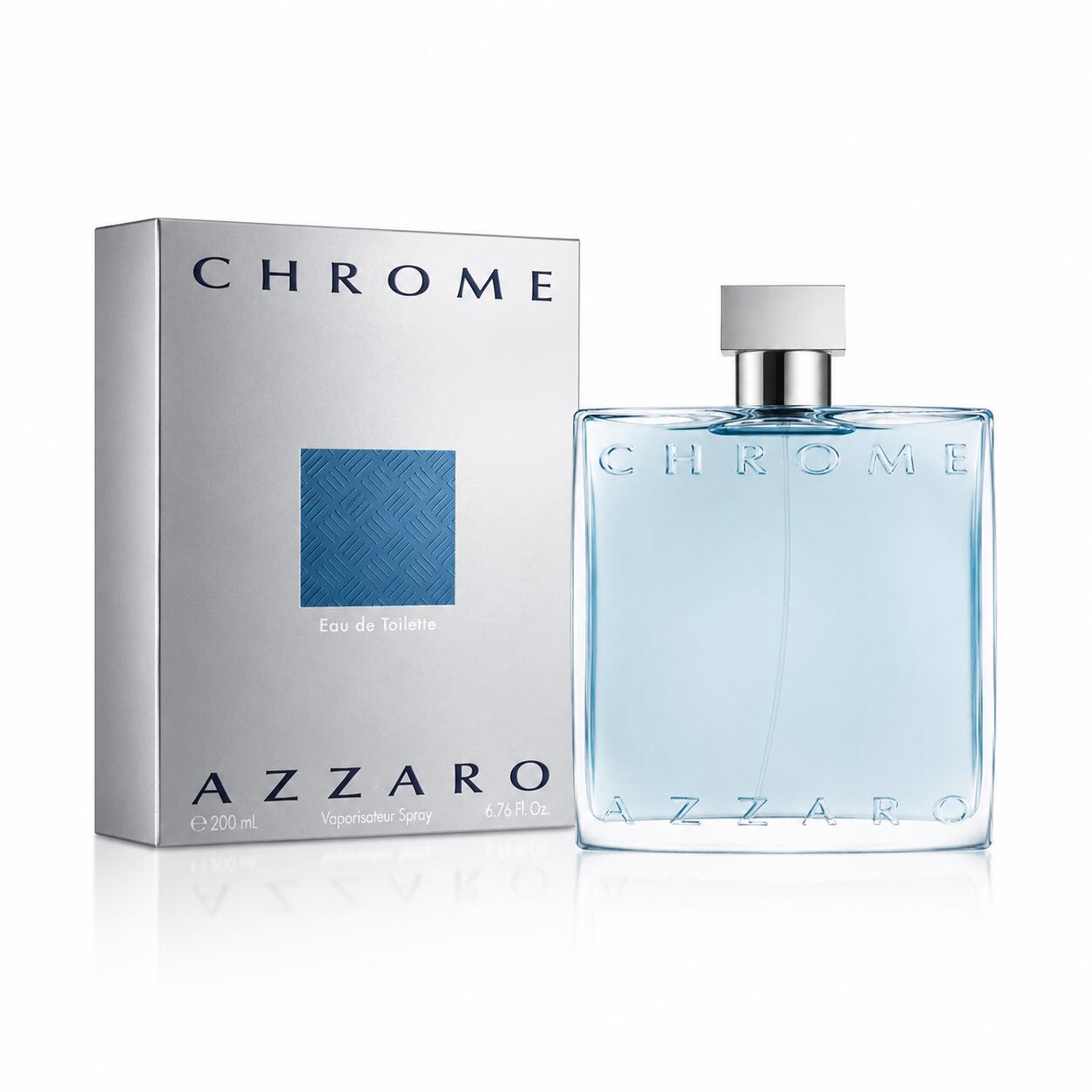 アザロ クローム オードトワレ EDT 200ml AZZARO CHROME メンズ 香水 フレグランス シトラス アクアティック ウッディ ギフト プレゼント