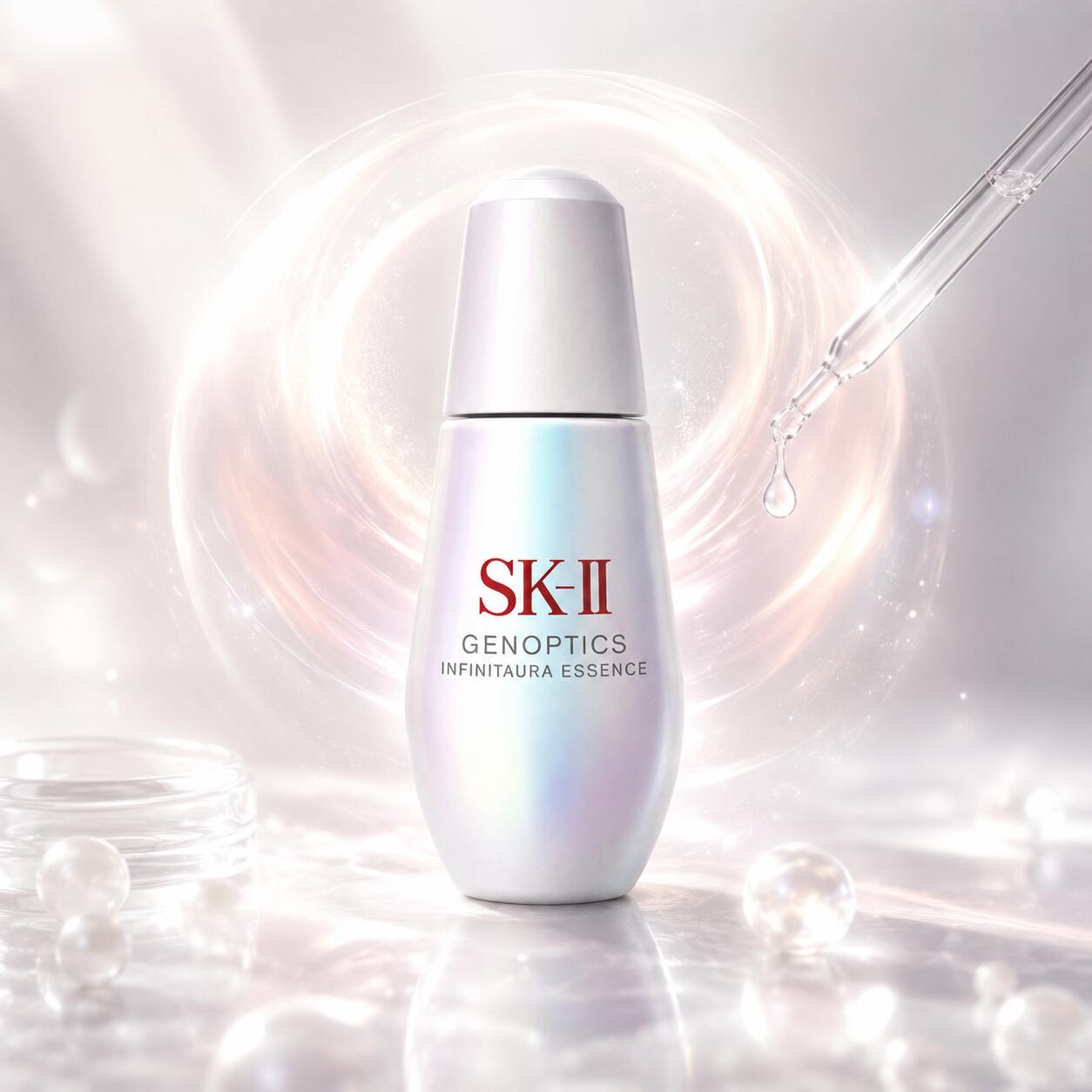 SK-II ジェノプティクス インフィニットオーラ エッセンス 50ml 美容液 SK2 GenOptics Infinite Aura Essence【送料無料】 platinums-10000672 Platinumseedlings サンプル画像3