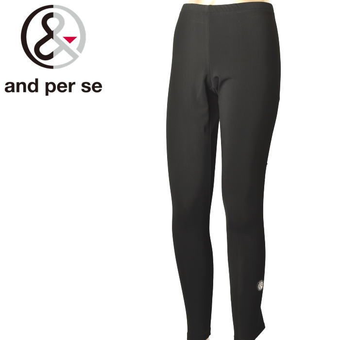 20％OFFセールアンパスィ and per se裏起毛レギンス レディース ゴルフウェア 2022秋冬新作S-M-L-LL ボトムス ゴルフ アンパスィ最強配送