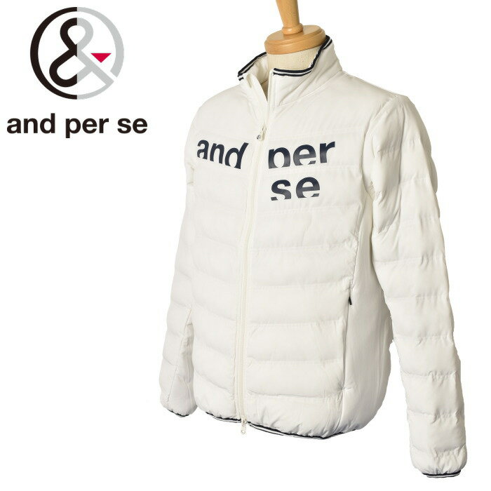 アンパスィ and per se中綿ジップアップブルゾン メンズ 2022秋冬新作 送料無料M-L-LL トップス ゴルフ アンパスィ楽天ランキング1位受賞あす楽_翌日着荷可