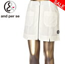 30%OFFセールアンパスィ and per seスカート レディース ゴルフウェア 2023春夏新作M-L-LL ボトムス ゴルフ アンパスィ最強配送 アウト...