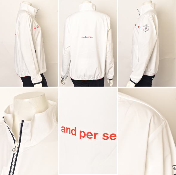 20％OFFセールアンパスィ and per seジップアップブルゾン レディース ゴルフウェア 2024秋冬新作 送料無料M-L-LL トップス ゴルフ アンパスィ最強配送 アウトレット