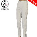 20%OFFセールアンパスィ and per seパンツ レディース ゴルフウェア 2024春夏新作 送料無料XS-S-M-L-LL ボトムス ゴルフ アンパス...