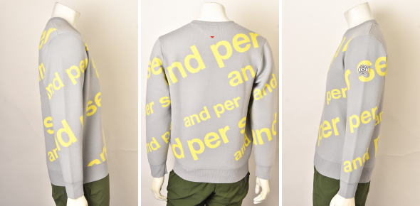 20％OFFセールアンパスィ and per seクルーネックセーター メンズ ゴルフウェア 2024秋冬新作 送料無料M-L-LL トップス ゴルフ アンパスィ最強配送 アウトレット