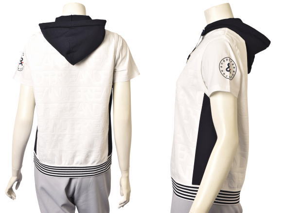 20％OFF セール アンパスィ and per seフーディーニットベスト レディース 2025春夏新作 送料無料M-L-LL トップス ゴルフ アンパスィ最強配送 アウトレット