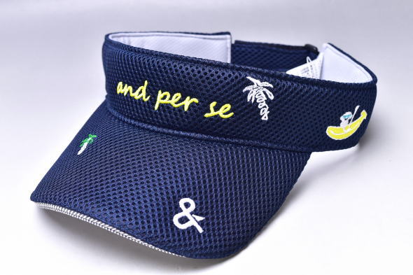 アンパスィ and per seサンバイザー レディース 2025春夏新作 送料無料56 帽子 ゴルフ アンパスィ最強配送