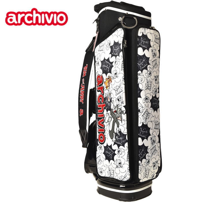 アルチビオ archivioトムとジェリーコラボ キャディバッグ レディース 2024春夏新作 送料無料アルチビオ×トムとジェリーコラボ46インチ 9型 3.1...