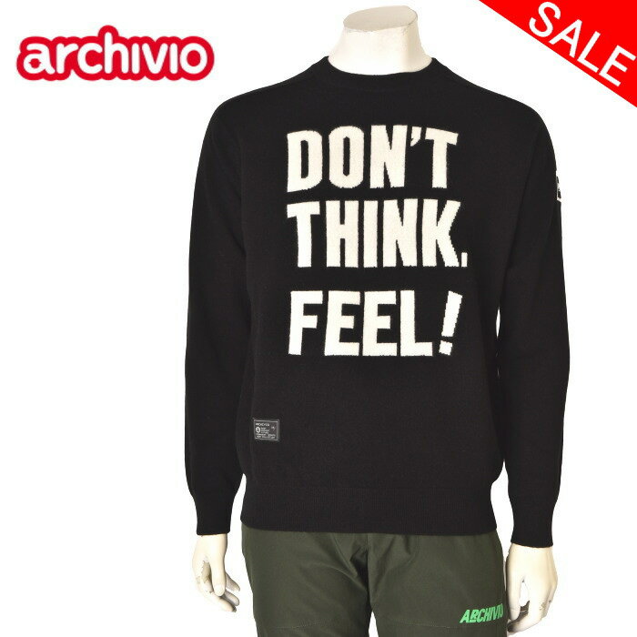 50%OFFセールアルチビオ archivioカシミヤ ニットプルオーバー メンズ 2024秋冬新作 送料無料M-L トップス アルチビオ最強配送 アウトレット