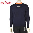 50%OFFセールアルチビオ archivioニットプルオーバー メンズ ゴルフウェア 2024秋冬新作 送料無料M-L トップス アルチビオ最強配送 アウトレ...