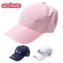 アルチビオ archivioキャップ レディース 2025秋冬新作 送料無料FREE 帽子 アルチビオ最強配送