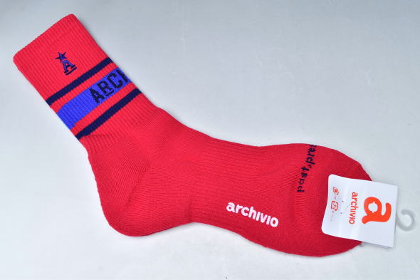 アルチビオ archivioリブソックス メンズ 2024秋冬新作25-27 靴下 アルチビオ a420802最強配送