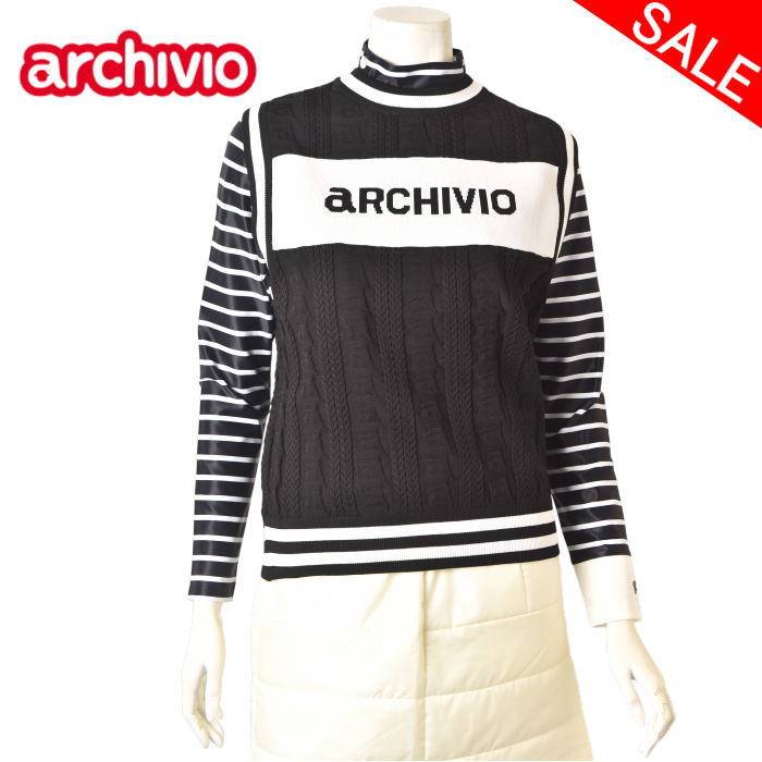 40％OFFセールアルチビオ archivioニットベスト レディース 2025秋冬新作 送料無料...
