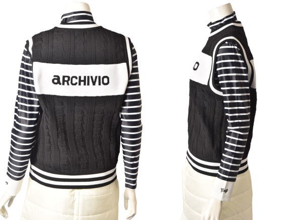 40％OFFセールアルチビオ archivioニットベスト レディース 2025秋冬新作 送料無料...