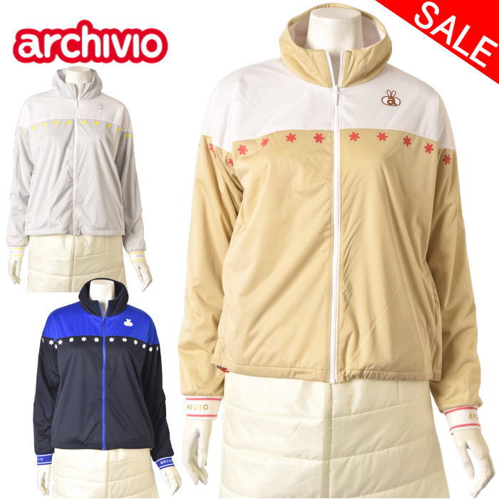 40％OFFセールアルチビオ archivioジップアップブルゾン レディース 2025秋冬新作 送料無料S-M-L トップス アルチビオ a519104最強配送 アウトレット