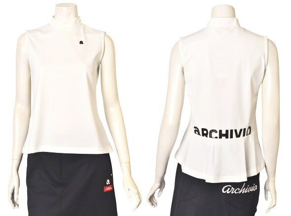 30％OFFセールアルチビオ archivioノースリーブハイネックプルオーバー バックフレアハイネックシャツ レディース 2026春夏新作 送料無料S-M-L トップス アルチビオ モックネック a559407最強配送 アウトレット