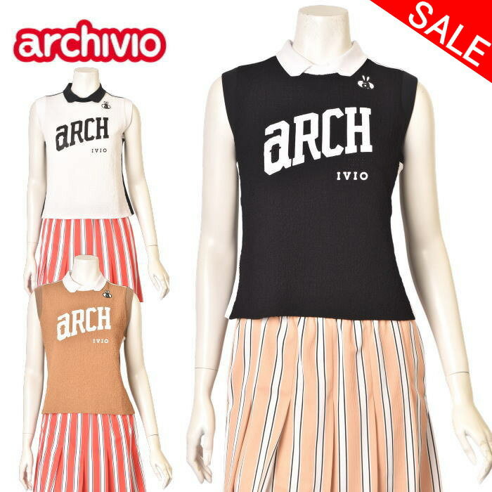Rakuten - アルチビオ archivio異素材使いノースリーブプルオーバー ノースリーブハイネックシャツ レディース 2026春夏新作 送料無料S-M-L トップス アルチビオ モックネック a559420最強配送【platon】