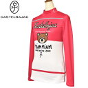 50%OFFセールカステルバジャック CASTELBAJAC スポーツ ゴルフハイネックシャツ レディース 2024秋冬新作 送料無料M-L-LL トップス カステル バジャック モックネック ゴルフウェア 服最強配送 アウトレット