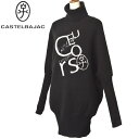 50%OFFセールカステルバジャック CASTELBAJACタートルネックドルマンニットチュニック レディース 2024秋冬新作 送料無料M-L トップス カス...