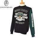 50%OFFセールカステルバジャック CASTELBAJAC スポーツ ゴルフ異素材使いトレーナー ニット切替トレーナー メンズ 2024秋冬新作 送料無料M-...