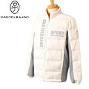 カステルバジャック CASTELBAJAC スポーツ ゴルフダウンブルゾン メンズ 2024秋冬新作 送料無料M-L-LL トップス カステル バジャック ゴル...