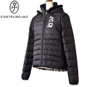 カステルバジャック CASTELBAJAC スポーツ ゴルフダウンブルゾン レディース 2024秋冬新作 送料無料M-L-LL トップス カステル バジャック ゴルフウェア 服最強配送