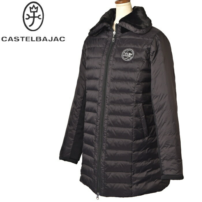 30％OFFセールカステルバジャック CASTELBAJAC スポーツ ゴルフダウンハーフコート レディース 2024秋冬新作 送料無料M-L-LL トップス カステル バジャック ゴルフウェア 服最強配送【platon50】