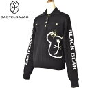 20%OFFセールカステルバジャック CASTELBAJAC スポーツ ゴルフニットポロシャツ レディース 2024秋冬新作 送料無料M-L-LL トップス カ...
