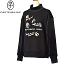 カステルバジャック CASTELBAJAC スポーツ ゴルフベロア切替ハイネックトレーナー レディース 2024秋冬新作 送料無料M-L-LL トップス カステ...