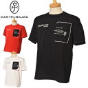 カステルバジャック CASTELBAJAC半袖ニット サマーセーター メンズ 2025春夏新作 送料無料M-L-LL トップス カステル バジャック 服最強配送