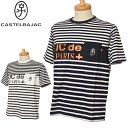 カステルバジャック CASTELBAJAC半袖Tシャツ メンズ 2025春夏新作 送料無料M-L-LL トップス カステル バジャック 服最強配送