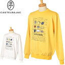 カステルバジャック CASTELBAJAC カプセルコレクショントレーナー メンズ 2025秋冬新作 送料無料M-L-LL トップス カステル バジャック 服最強配送 7215370176