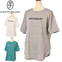 カステルバジャック CASTELBAJAC半袖Tシャツ カットソー レディース 2025春夏新作 送料無料M-L-LL トップス カステル バジャック 服最強配...