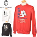カステルバジャック CASTELBAJAC スポーツ ゴルフトレーナー スウェット メンズ 2025秋冬新作 送料無料M-L-LL トムとジェリー トップス カステル バジャック ゴルフウェア 服最強配送 7235370102