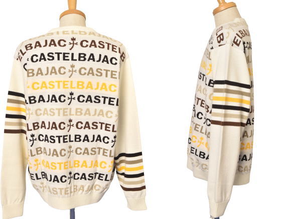 カステルバジャック CASTELBAJAC スポーツ ゴルフクルーネックセーター メンズ 2025秋冬新作 送料無料M-L-LL トップス カステル バジャック ゴルフウェア 服 7235461111最強配送