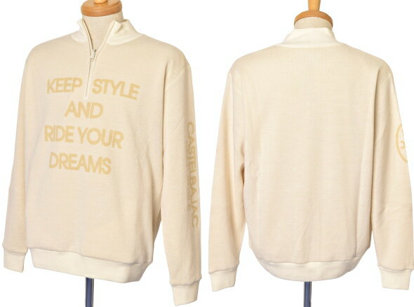 カステルバジャック CASTELBAJAC スポーツ ゴルフリバーシブルハーフジップセーター メンズ 2025秋冬新作 送料無料M-L-LL トップス カステル バジャック ゴルフウェア 服 7235461120最強配送