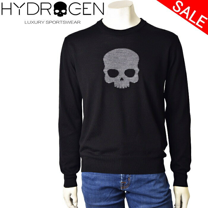 50%OFFセールハイドロゲン HYDROGEN GOLFニットプルオーバー クルーネックセーター メンズ 2023秋冬新作 送料無料L トップス 国内正規品 ...