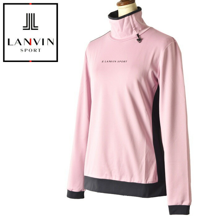 ランバン スポール ゴルフ LANVIN SPORTハイネックシャツ レディース 2023秋冬新作 送料無料36-38-40 トップス ランバン スポール楽天ランキング1位受賞あす楽_翌日着荷可のサムネイル