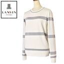 ランバン スポール ゴルフ LANVIN SPORTクルーネックセーター レディース 2024春夏新作 送料無料38-40 トップス ランバン スポールあす楽_翌日着荷可