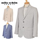 ミラショーン スポーツ mila schon sportsジャケット メンズ 2025春夏新作 送料無料M-L-LL トップス ミラショーン ゴルフ最強配送【p...