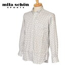 ミラショーン スポーツ mila schon sports長袖ボタンダウンシャツ メンズ 2025春夏新作 送料無料M-L-LL トップス ミラショーン ゴルフ最強配送【platon20】(4)