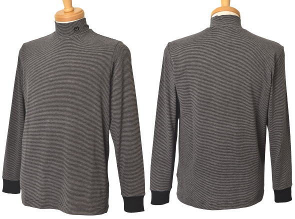 ミラショーン スポーツ mila schon sports長袖ハイネックシャツ メンズ 2025秋冬新作 送料無料M-L-LL トップス ミラショーン ゴルフ モックネック 7335471113最強配送