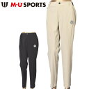 MUスポーツ ゴルフ M・U SPORTSストレッチパンツ レディース 2025秋冬新作 送料無料40-42-44 ボトムス エムユースポーツ最強配送