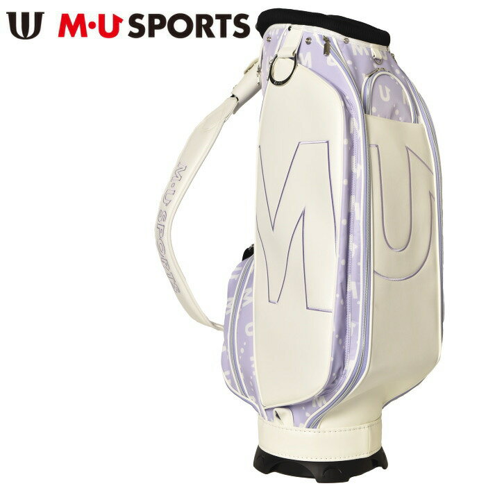 MUスポーツ ゴルフ M・U SPORTSキャディバッグ メンズ レディース 2024春夏新作 送料無料9.5型 3.9kg エムユースポーツあす楽_翌日着荷可