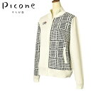 ●メーカー希望小売価格はメーカー商品タグに基づいて掲載しています ピッコーネクラブ 【PICONE CLUB】オリジナリティ溢れる“archivio”（アルチビオ）という ニックネームの司祭のキャラクターがトレードマークとして 使われているピッコーネは、上品で遊び心感じさせる イタリアン エレガンス カジュアルを展開しています。 ゴルフを意識したスポーツウェアとグッズは、 ピッコーネらしい楽しいデザインと機能性で人気を博しています。●当店でのお買い物メリットメリット1・すべての商品が正規品。安心してお買い物頂けます。ライセンスブランドは正規取扱いメーカーの正規品、輸入ブランドは正規輸入代理店のお品物をそろえております。メリット2・15時までのご注文は当日発送。お住まいの住所によっては最短で翌日にお届け出来ます。毎日営業しておりますので、お急ぎのお買い物にとても便利です。（1/1.2は除く）メリット3・ギフト包装全品無料。大切な日に最高のお品を。プレゼント ギフト gift 贈り物 贈答品 無料ラッピング 誕生日 バースデー クリスマス　敬老の日 記念品 記念日 定年退職記念品 コンペ景品 景品 賞品 粗品 内祝 内祝い お祝い返し お返し お礼 御礼 お中元 御中元 お歳暮　御歳暮 お年賀 御年賀 お正月 入学 卒業 旅行 成人式 就職祝い 昇進祝い 退職祝い 快気祝い 初老祝い 還暦祝い 古稀祝い 喜寿祝い 傘寿祝い　米寿祝い 卒寿祝い 白寿祝い 長寿祝い 金婚式 銀婚式 ダイヤモンド婚式 結婚記念日 土日祝営業 男性 女性 男女兼用 メンズ レディース ユニセックス父の日 母の日 バレンタインデー ホワイトデー 等のすべてのイベントにご用命ください。リラックスウェアからスポーツウェアまでイタリア感覚のライフスタイルを提案するピッコーネクラブ。ゴルフを意識したスポーツウェアとグッズは、ピッコーネらしい楽しいデザインと機能性で人気が急上昇。 今季モチーフのシルエットチェックパターンのハイネックジップアップニットブルゾン。 アルチビオのワッペンがさりげないアクセント。 身体の動きにしなやかに馴染む温かな着心地のアイテム。 ● Detail ・実物の色と若干異なって見える場合があります。予めご了承ください。 ● Color Variation ・写真をクリックすると商品ページに移動します。 ● 商品詳細 ブランド ピッコーネクラブPICONE CLUB カラー オフホワイト 素材 ポリエステル72％ ナイロン13％ アクリル12％ ウール3％ ● サイズスペック サイズ M(01) L(02) 身幅 49cm 53cm 肩幅 36cm 39cm 着丈 56cm 59cm 袖丈 57cm 59cm ・実物を巻尺で採寸したものです。 ・採寸寸法について詳しくは コチラ をご確認くださいませ。 ・店頭でも販売させていただいております。売り違いの際はご容赦願います。