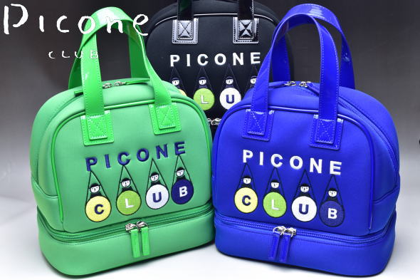 ●メーカー希望小売価格はメーカー商品タグに基づいて掲載しています ピッコーネクラブ 【PICONE CLUB】オリジナリティ溢れる“archivio”（アルチビオ）という ニックネームの司祭のキャラクターがトレードマークとして 使われているピッコーネは、上品で遊び心感じさせる イタリアン エレガンス カジュアルを展開しています。 ゴルフを意識したスポーツウェアとグッズは、 ピッコーネらしい楽しいデザインと機能性で人気を博しています。●当店でのお買い物メリットメリット1・すべての商品が正規品。安心してお買い物頂けます。ライセンスブランドは正規取扱いメーカーの正規品、輸入ブランドは正規輸入代理店のお品物をそろえております。メリット2・15時までのご注文は当日発送。お住まいの住所によっては最短で翌日にお届け出来ます。毎日営業しておりますので、お急ぎのお買い物にとても便利です。（1/1.2は除く）メリット3・ギフト包装全品無料。大切な日に最高のお品を。プレゼント ギフト gift 贈り物 贈答品 無料ラッピング 誕生日 バースデー クリスマス　敬老の日 記念品 記念日 定年退職記念品 コンペ景品 景品 賞品 粗品 内祝 内祝い お祝い返し お返し お礼 御礼 お中元 御中元 お歳暮　御歳暮 お年賀 御年賀 お正月 入学 卒業 旅行 成人式 就職祝い 昇進祝い 退職祝い 快気祝い 初老祝い 還暦祝い 古稀祝い 喜寿祝い 傘寿祝い　米寿祝い 卒寿祝い 白寿祝い 長寿祝い 金婚式 銀婚式 ダイヤモンド婚式 結婚記念日 土日祝営業 男性 女性 男女兼用 メンズ レディース ユニセックス父の日 母の日 バレンタインデー ホワイトデー 等のすべてのイベントにご用命ください。リラックスウェアからスポーツウェアまでイタリア感覚のライフスタイルを提案するピッコーネクラブ。 ゴルフを意識したスポーツウェアとグッズは、ピッコーネらしい楽しいデザインと機能性で人気が急上昇。 軽量でクッション性のあるポリエステル素材の保冷ルーム付きカートバッグ。 ロゴ刺繍がキュートなアクセント。 内部には小物ポケットがあり、整理して収納することができます。 保冷仕様の底部には500mlのペットボトル2本収納可能です。 ● Detail ・実物の色と若干異なって見える場合があります。予めご了承ください。 ●参考コーディネート ・写真をクリックすると拡大します。 ・写真をクリックすると商品ページに移動します。 ● 商品詳細 ブランド ピッコーネクラブPICONE CLUB カラー ブラック グリーン ブルー 素材 本体 ポリエステル （クロロプレンゴム加工） 皮革部分 合成皮革 （PU加工） 裏地 ポリエステル 保冷部分裏地 PEVA ● サイズスペック サイズ 横 縦 マチ幅 23cm 21.5cm 14cm ・実物を巻尺で採寸したものです、若干の誤差はございますご了承下さいませ。 ・店頭でも販売させていただいております。売り違いの際はご容赦願います。