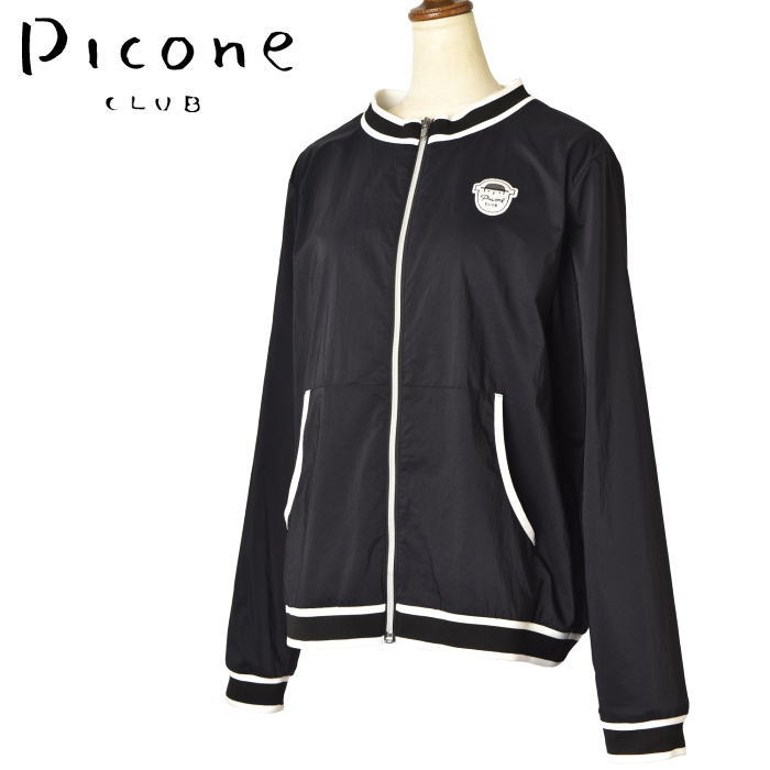 ピッコーネ クラブ PICONE CLUBジップアップブルゾン レディース 2024春夏新作 送料無料M-L-LL トップス ピッコーネクラブあす楽_翌日着荷可