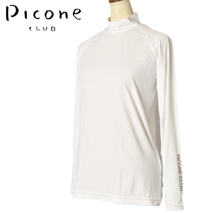 ●メーカー希望小売価格はメーカー商品タグに基づいて掲載しています ピッコーネクラブ 【PICONE CLUB】オリジナリティ溢れる“archivio”（アルチビオ）という ニックネームの司祭のキャラクターがトレードマークとして 使われているピッコーネは、上品で遊び心感じさせる イタリアン エレガンス カジュアルを展開しています。 ゴルフを意識したスポーツウェアとグッズは、 ピッコーネらしい楽しいデザインと機能性で人気を博しています。●当店でのお買い物メリットメリット1・すべての商品が正規品。安心してお買い物頂けます。ライセンスブランドは正規取扱いメーカーの正規品、輸入ブランドは正規輸入代理店のお品物をそろえております。メリット2・15時までのご注文は当日発送。お住まいの住所によっては最短で翌日にお届け出来ます。毎日営業しておりますので、お急ぎのお買い物にとても便利です。（1/1.2は除く）メリット3・ギフト包装全品無料。大切な日に最高のお品を。プレゼント ギフト gift 贈り物 贈答品 無料ラッピング 誕生日 バースデー クリスマス　敬老の日 記念品 記念日 定年退職記念品 コンペ景品 景品 賞品 粗品 内祝 内祝い お祝い返し お返し お礼 御礼 お中元 御中元 お歳暮　御歳暮 お年賀 御年賀 お正月 入学 卒業 旅行 成人式 就職祝い 昇進祝い 退職祝い 快気祝い 初老祝い 還暦祝い 古稀祝い 喜寿祝い 傘寿祝い　米寿祝い 卒寿祝い 白寿祝い 長寿祝い 金婚式 銀婚式 ダイヤモンド婚式 結婚記念日 土日祝営業 男性 女性 男女兼用 メンズ レディース ユニセックス父の日 母の日 バレンタインデー ホワイトデー 等のすべてのイベントにご用命ください。リラックスウェアからスポーツウェアまでイタリア感覚のライフスタイルを提案するピッコーネクラブ。ゴルフを意識したスポーツウェアとグッズは、ピッコーネらしい楽しいデザインと機能性で人気が急上昇。 UVカット・冷却効果・ケミカルフリーの機能素材［coolcore]を使用した、サラサラでソフトな肌触りが心地よいハイネックインナープルオーバー。 ロゴプリントやアルチビオのプリントがアクセント。 半袖シャツやノースリーブのインナーに。 ● Detail ・実物の色と若干異なって見える場合があります。予めご了承ください。 ● Color Variation ・写真をクリックすると商品ページに移動します。 ● 商品詳細 ブランド ピッコーネクラブPICONE CLUB カラー ホワイト 素材 ナイロン88％ ポリウレタン12％ ● サイズスペック サイズ M(01) L(02) 身幅 40cm 40cm 着丈 60cm 60cm 裄丈 69cm 69cm ・実物を巻尺で採寸したものです。 ・採寸寸法について詳しくは コチラ をご確認くださいませ。 ・店頭でも販売させていただいております。売り違いの際はご容赦願います。