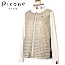 40%OFFセールピッコーネ クラブ PICONE CLUBジップアップベスト レディース 2024秋冬新作 送料無料M-L-LL トップス ピッコーネクラブ最...