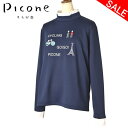40%OFFセールピッコーネ クラブ PICONE CLUB裏起毛ハイネックプルオーバー レディース 2024秋冬新作 送料無料M-L-LL トップス ピッコー...