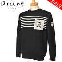 40%OFFセールピッコーネ クラブ PICONE CLUBニットプルオーバー メンズ 2024秋冬新作 送料無料M-L トップス ピッコーネクラブ最強配送
